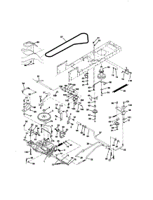 Ground Drive parts for Craftsman Front-Engine Lawn Tractor 917271014 from AppliancePartsPros.com