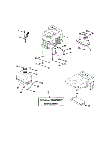 Engine parts for Craftsman Front-Engine Lawn Tractor 917271014 from AppliancePartsPros.com