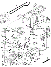 Drive parts for Craftsman Front-Engine Lawn Tractor 917271021 from AppliancePartsPros.com