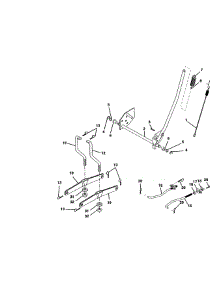 Lift Assembly parts for Craftsman Front-Engine Lawn Tractor 917271022 from AppliancePartsPros.com