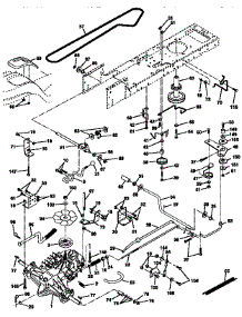 Ground Drive parts for Craftsman Front-Engine Lawn Tractor 917271041 from AppliancePartsPros.com