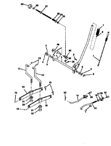 Lift Assembly parts for Craftsman Front-Engine Lawn Tractor 917271041 from AppliancePartsPros.com