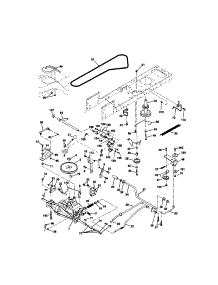 Ground Drive parts for Craftsman Front-Engine Lawn Tractor 917271054 from AppliancePartsPros.com