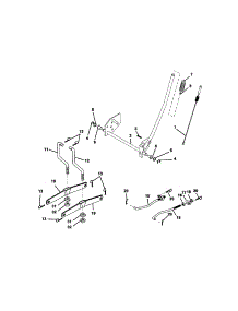 Lift Assembly parts for Craftsman Front-Engine Lawn Tractor 917271054 from AppliancePartsPros.com