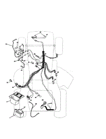 Electrical parts for Craftsman Front-Engine Lawn Tractor 917271065 from AppliancePartsPros.com