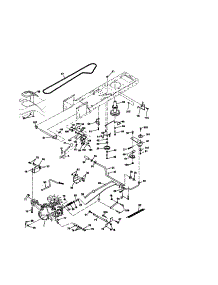 Ground Drive parts for Craftsman Front-Engine Lawn Tractor 917271065 from AppliancePartsPros.com