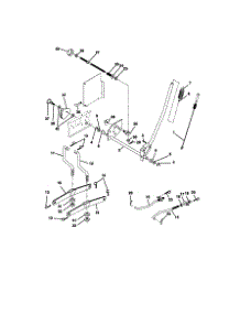Lift Assembly parts for Craftsman Front-Engine Lawn Tractor 917271071 from AppliancePartsPros.com