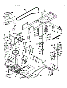 Ground Drive parts for Craftsman Front-Engine Lawn Tractor 917271110 from AppliancePartsPros.com