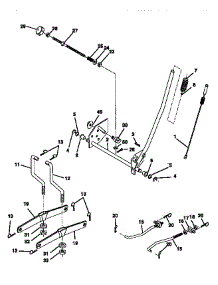 Lift Assembly parts for Craftsman Front-Engine Lawn Tractor 917271110 from AppliancePartsPros.com