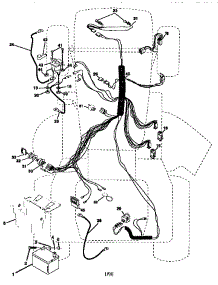 Electrical parts for Craftsman Front-Engine Lawn Tractor 917271120 from AppliancePartsPros.com