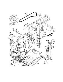 Ground Drive parts for Craftsman Front-Engine Lawn Tractor 917271131 from AppliancePartsPros.com