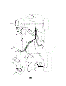 Electrical parts for Craftsman Front-Engine Lawn Tractor 917271150 from AppliancePartsPros.com
