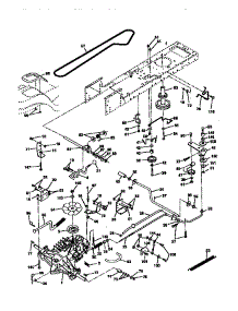 Ground Drive parts for Craftsman Front-Engine Lawn Tractor 917271380 from AppliancePartsPros.com