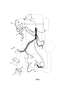 Electrical parts for Craftsman Front-Engine Lawn Tractor 917271490 from AppliancePartsPros.com
