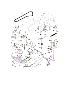Ground Drive parts for Craftsman Front-Engine Lawn Tractor 917271490 from AppliancePartsPros.com