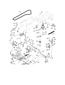 Ground Drive parts for Craftsman Front-Engine Lawn Tractor 917271491 from AppliancePartsPros.com