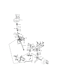 Steering parts for Craftsman Front-Engine Lawn Tractor 917271531 from AppliancePartsPros.com