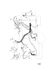 Electrical parts for Craftsman Front-Engine Lawn Tractor 917271552 from AppliancePartsPros.com