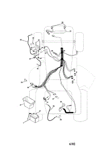 Electrical parts for Craftsman Front-Engine Lawn Tractor 917271553 from AppliancePartsPros.com