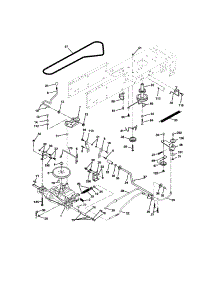 Ground Drive parts for Craftsman Front-Engine Lawn Tractor 917271554 from AppliancePartsPros.com