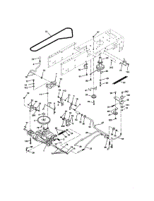 Ground Drive parts for Craftsman Front-Engine Lawn Tractor 917271555 from AppliancePartsPros.com