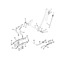 Lift Assembly parts for Craftsman Front-Engine Lawn Tractor 917271555 from AppliancePartsPros.com