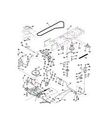Ground Drive parts for Craftsman Front-Engine Lawn Tractor 917271632 from AppliancePartsPros.com