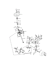 Steering Assembly parts for Craftsman Front-Engine Lawn Tractor 917271633 from AppliancePartsPros.com