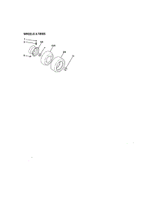 Wheels And Tires parts for Craftsman Front-Engine Lawn Tractor 917271643 from AppliancePartsPros.com