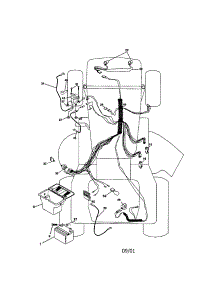 Electrical parts for Craftsman Front-Engine Lawn Tractor 917271645 from AppliancePartsPros.com