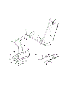 Lift parts for Craftsman Front-Engine Lawn Tractor 917271645 from AppliancePartsPros.com