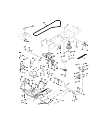 Ground Drive parts for Craftsman Front-Engine Lawn Tractor 917271652 from AppliancePartsPros.com
