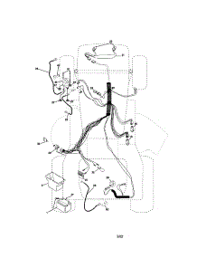 Electrical parts for Craftsman Front-Engine Lawn Tractor 917271653 from AppliancePartsPros.com