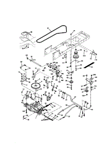 Ground Drive parts for Craftsman Front-Engine Lawn Tractor 917271731 from AppliancePartsPros.com