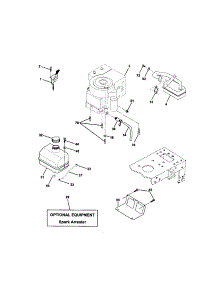 Engine parts for Craftsman Front-Engine Lawn Tractor 917271732 from AppliancePartsPros.com