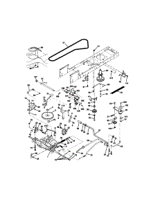 Ground Drive parts for Craftsman Front-Engine Lawn Tractor 917271734 from AppliancePartsPros.com