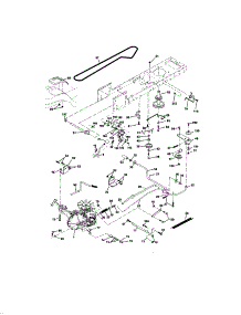 Ground Drive parts for Craftsman Front-Engine Lawn Tractor 917271742 from AppliancePartsPros.com