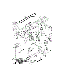 Ground Drive parts for Craftsman Front-Engine Lawn Tractor 917271744 from AppliancePartsPros.com
