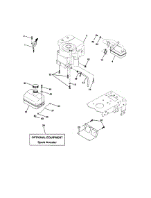 Engine parts for Craftsman Front-Engine Lawn Tractor 917271760 from AppliancePartsPros.com
