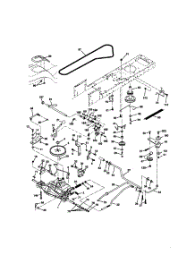 Ground Drive parts for Craftsman Front-Engine Lawn Tractor 917271811 from AppliancePartsPros.com