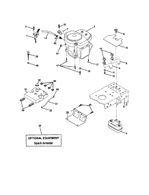 Engine parts for Craftsman Front-Engine Lawn Tractor 917271811 from AppliancePartsPros.com