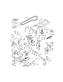Ground Drive parts for Craftsman Front-Engine Lawn Tractor 917271812 from AppliancePartsPros.com