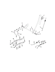 Lift Assembly parts for Craftsman Front-Engine Lawn Tractor 917271812 from AppliancePartsPros.com