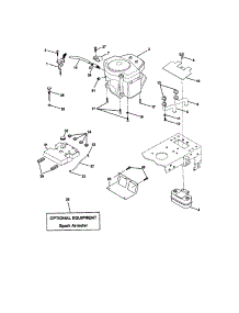 Engine parts for Craftsman Front-Engine Lawn Tractor 917271813 from AppliancePartsPros.com