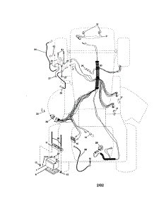Electrical parts for Craftsman Front-Engine Lawn Tractor 917271815 from AppliancePartsPros.com