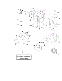 Engine parts for Craftsman Front-Engine Lawn Tractor 917271815 from AppliancePartsPros.com