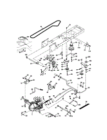 Ground Drive parts for Craftsman Front-Engine Lawn Tractor 917271821 from AppliancePartsPros.com