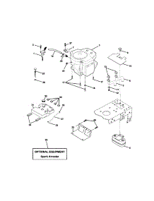 Engine parts for Craftsman Front-Engine Lawn Tractor 917271822 from AppliancePartsPros.com