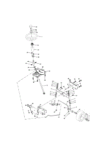 Steering Assembly parts for Craftsman Front-Engine Lawn Tractor 917271825 from AppliancePartsPros.com