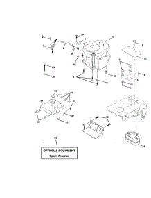 Engine parts for Craftsman Front-Engine Lawn Tractor 917271826 from AppliancePartsPros.com